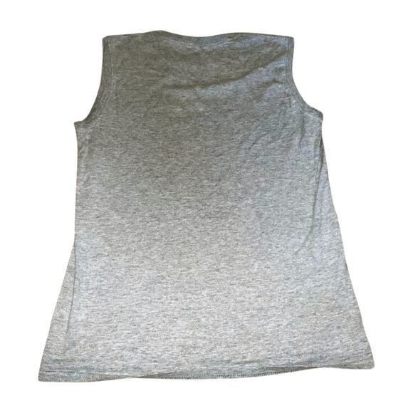 Fruit Of The Loom Grey Tank Top Size S - Picture 2 of 3